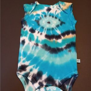 COPY - Handmade Tie Dye for Baby 3-6mo. (Sleeveless)